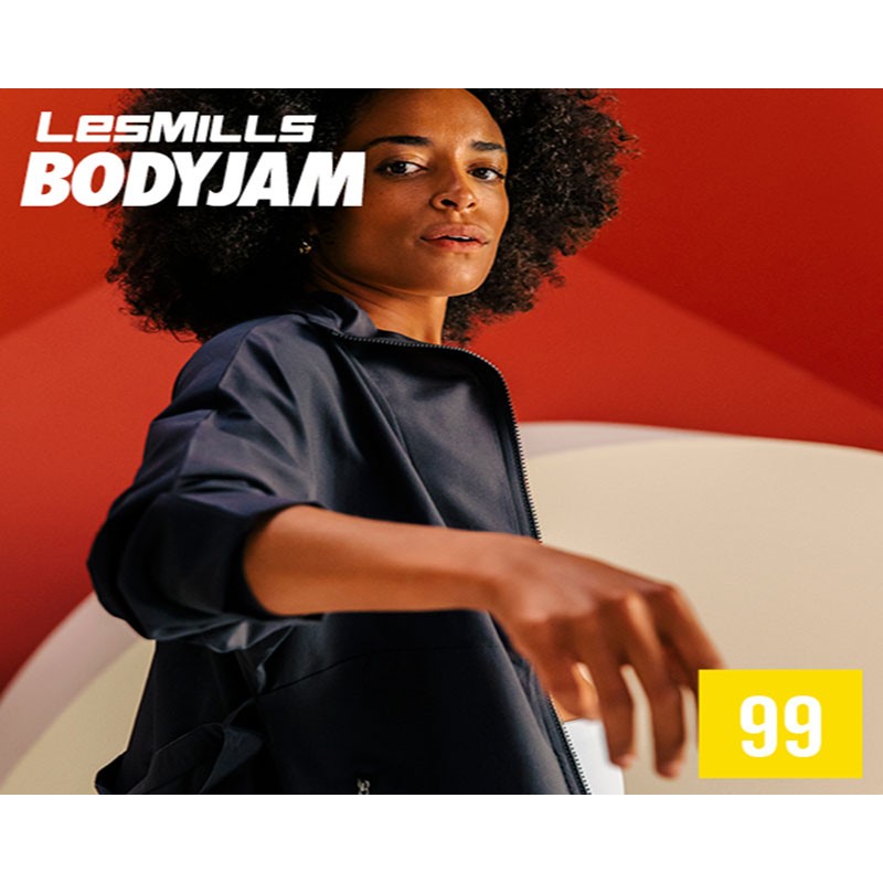 Hot Sale Les Mills Q1 2022 Body Jam 99 New Release BJ99 DVD, CD & Notes